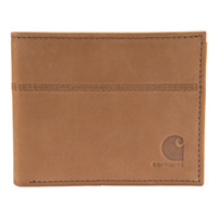 Carhartt Men's Casual Saddle Leather Wallet