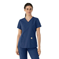 Carhartt® Force Essentials Women's V-Neck Scrub Top