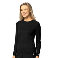 Carhartt® Force Sub-Scrubs Women's Performance Long Sleeve Tee