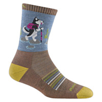 Darn Tough Vermont Women's Critter Club Micro Crew Lightweight Hiking Socks