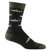 Darn Tough Vermont Men's Spey Fly Crew Lightweight Lifestyle Socks