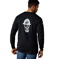 Ariat Men's FR Roughneck Skull Logo T-Shirt