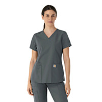 Carhartt® Force Essentials Women's V-Neck Scrub Top