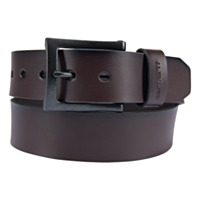 Carhartt Men's Rugged Full Grain Burnished Leather Box Buckle Belt
