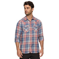 Threadgrit® Men's Cory Vintage Washed Western Shirt