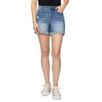 Threadgrit® Women's Twilight Cuffed Denim Short