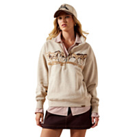 Ariat Women's Running Wild 1/2 Zip Sweatshirt