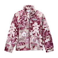 Columbia Girls' Toddler Benton Springs II Printed Fleece Jacket