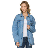 Threadgrit® Women's Talia Oversize Denim Jacket