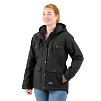 Berne® Women's Softstone Duck Hooded Ranch Coat
