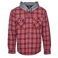 Noble Outfitters® Men's Insulated Hooded Snap Shirt Jacket