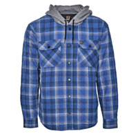 Noble Outfitters® Men's Insulated Hooded Snap Shirt Jacket
