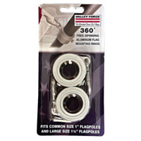 Valley Forge 360º Free-Spinning Aluminum Flag Mounting Rings