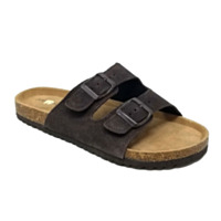 GaaHuu Women's Leather Footbed Sandal