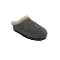 GaaHuu Women's Crochet Trimmed Memory Foam Clog Slipper
