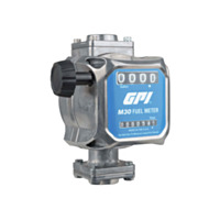 GPI 5-30 GPM 2% Mechanical Fuel Meter 1" NPT