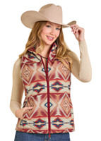 Panhandle Slim Women's Aztec Reverible Vest