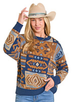 Panhandle Slim Women's Patch Oversized Sweater