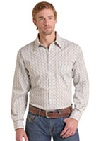 Panhandle Slim Men's Long Sleeve Woven Button Shirt