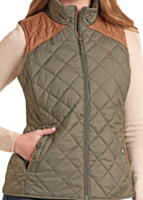 Panhandle Slim Women's Two Tone Quilted Vest