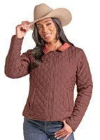 Panhandle Slim woment's Reversible Quilted Jacket