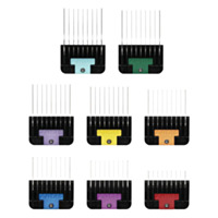 Andis Universal Stainless Steel Combs, 8-Piece Set