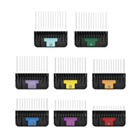 Andis Stainless Steel Wide Blade Combs, 8-Piece Set