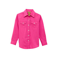 Wrangler® Girls Long Sleeve Western Snap Shirt