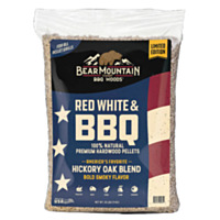 Bear Mountain Red White & BBQ Pellets, 20 lb.