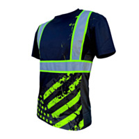 SafetyShirtz SS360º Stealth American Grit Safety T-Shirt