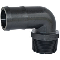 Green Leaf Incorporated® 90 Degree Hose Barb 1/2" Male NPT X 3/8" Hose Barb 90 Degree Elbow