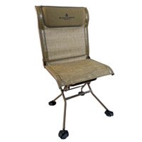 Black Sierra NITRO Armless Swivel Hunting Chair