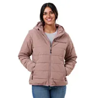 Berne® Women's Channel Quilt Ripstop Hooded Jacket