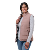 Berne® Women's Quilt Ripstop Flannel-Lined Vest