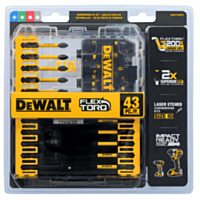 DEWALT FLEXTORQ Screwdriving Bit Set, 43 piece