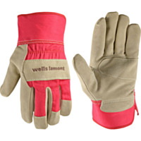 Wells Lamont® Women's Split Cowhide Safety Cuff Work Gloves