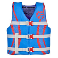 Full Throttle Youth Nylon Life Jacket