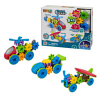 Kidz 3-in-1 Gears Building Set
