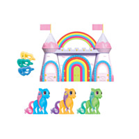 Rainbow Sky Riders Pony & Castle Play Set
