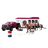Schleich Lakeside Truck and Trailer Toy Playset