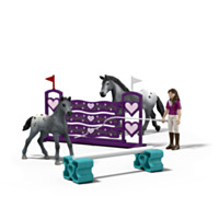 Schleich Lisa's Tournament Training Toy Playset