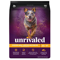 Unrivaled Balanced Nutrition - Chicken Meal & Brown Rice, 40 lbs.