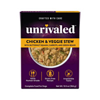 Unrivaled Chicken & Veggie Stew With Butternut Squash, Carrots and Green Beans, 12.5 oz.