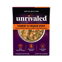 Unrivaled Turkey & Veggie Stew With Butternut Squash, Carrots and Green Beans, 12.5 oz.