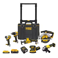 DeWalt 20V MAX 6 Tool Combo Kit & Rolling Box