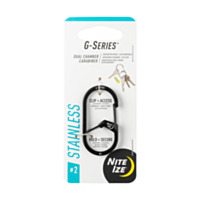 Nite Ize G-Series® Dual Chamber Carabiner #2 - Black