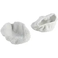 Auto Spa 5" To 6" Washable Cotton Polishing Bonnet, (2-Pack)