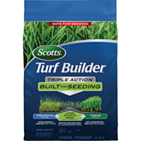 Scotts Turf Builder 17.2 Lb. 4000 Sq. Ft. 21-22-4 Triple Action Built For Seeding