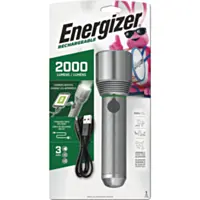 Energizer 2000 Lm. LED Rechargeable Flashlight