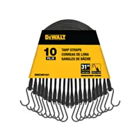 DEWALT 31" Natural Rubber Tarp Straps, 10-Pack